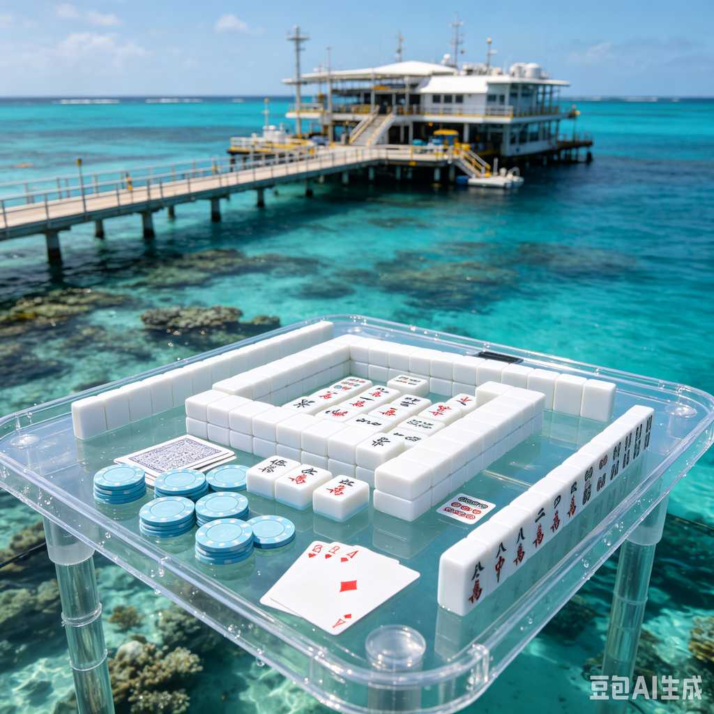 floral design mahjong set