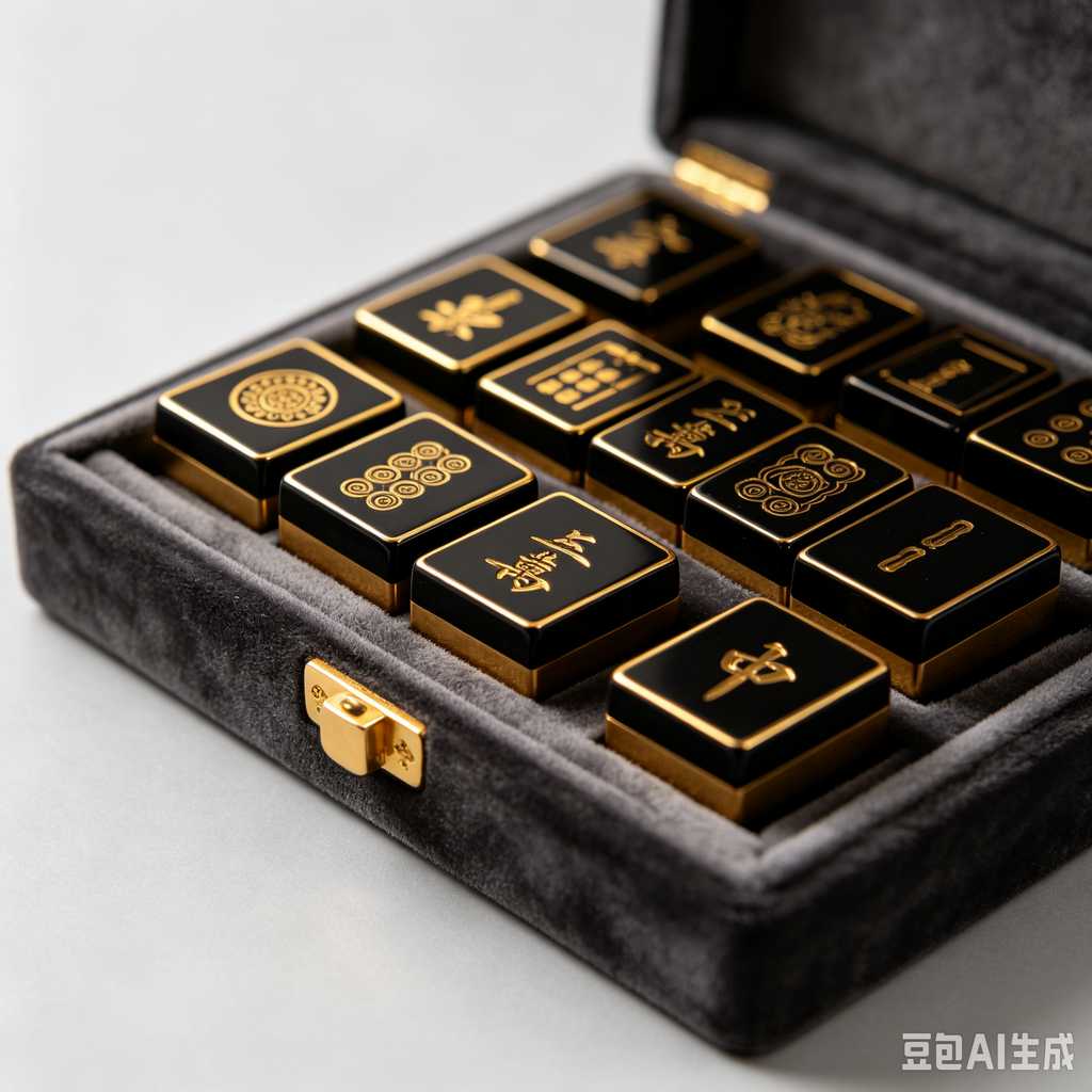 premium resin mahjong game set