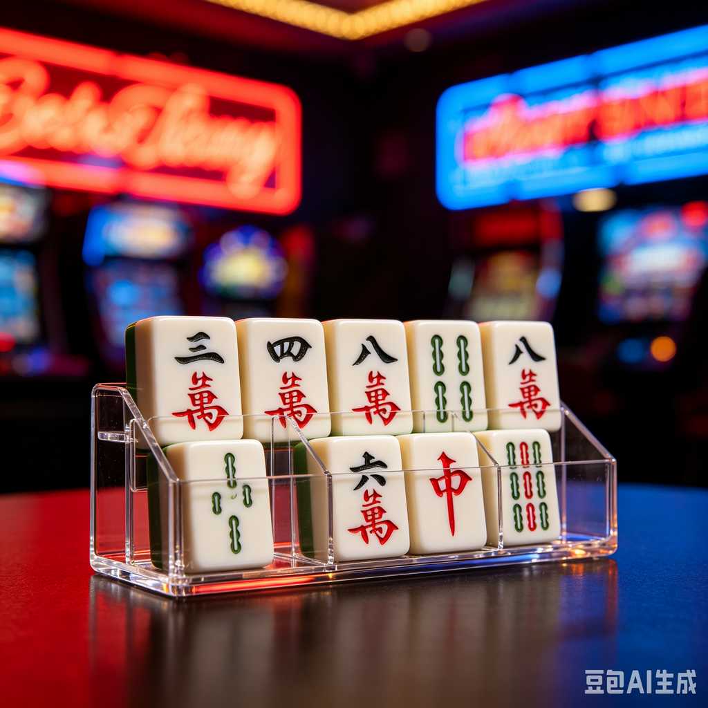deep print mahjong set