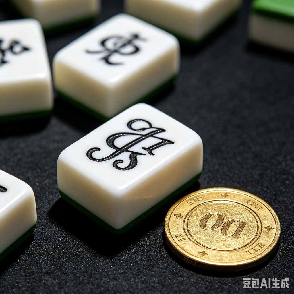 trendy color mahjong set